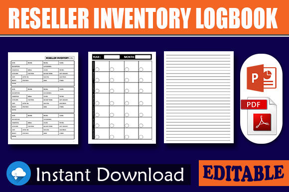 Reseller Inventory Log Book  